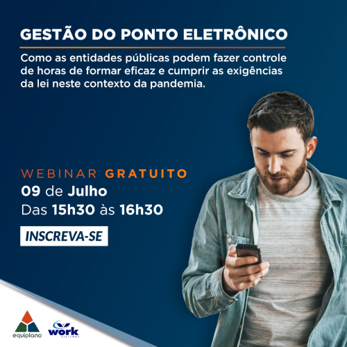 Webinar Gratuito: Gestão do Ponto Eletrônico