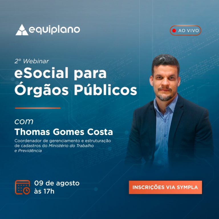 2º Webinar eSocial para Órgãos Públicos