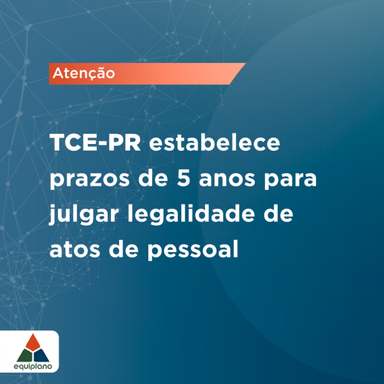 legalidade de atos de pessoal