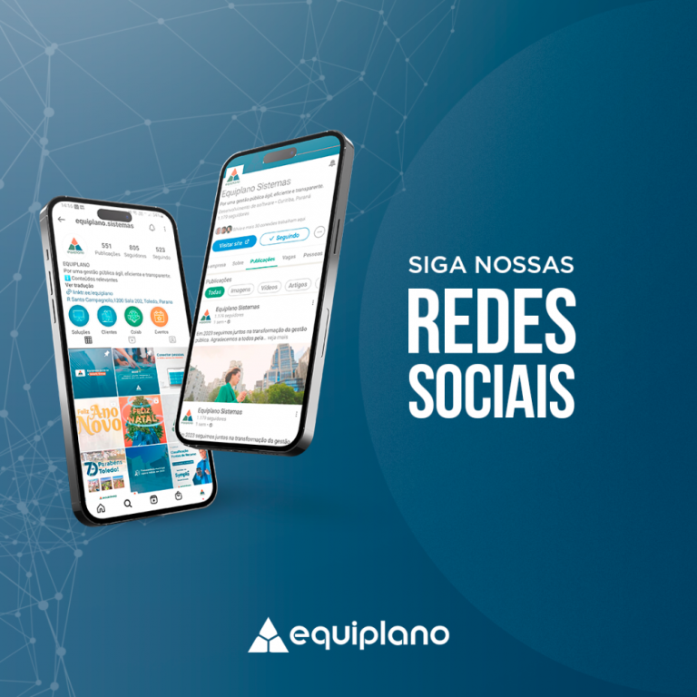 Siga nossas Redes Sociais
