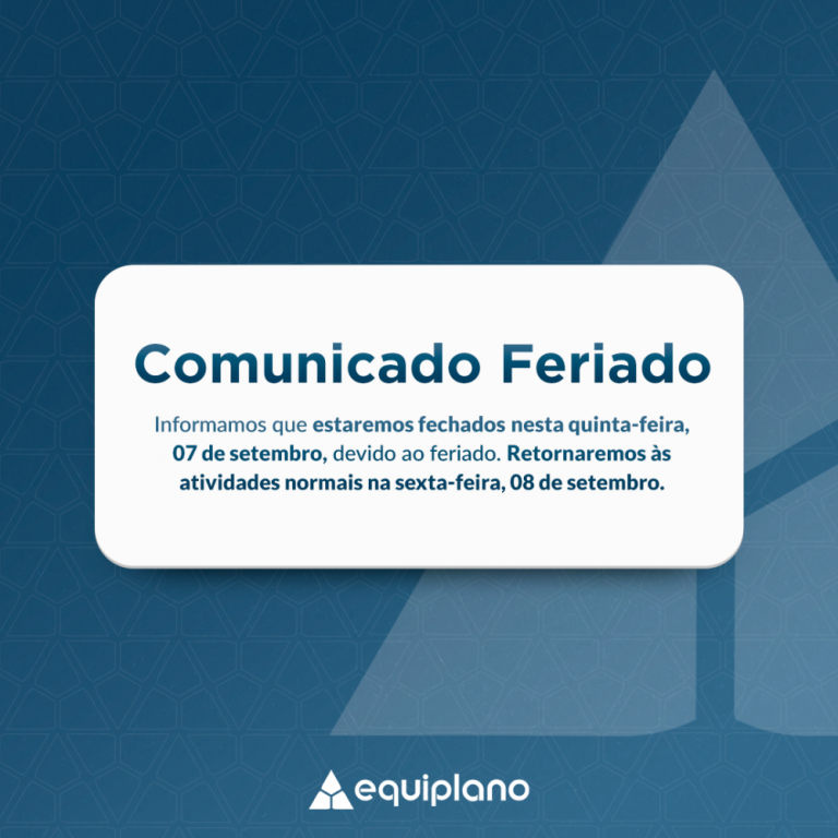 COMUNICADO FERIADO