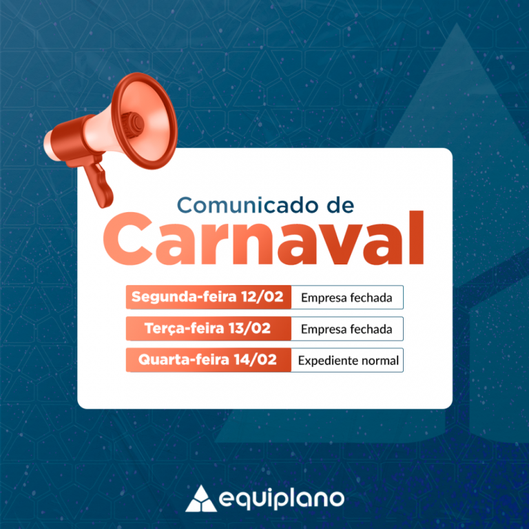 HORÁRIO ATENDIMENTO CARNAVAL